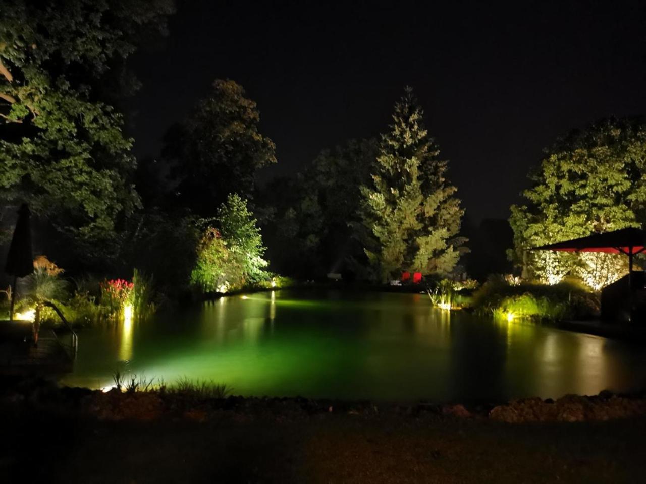 Romantic Wooden Lodge,Sauna,Schwimmteich,Alleinstehend,Absolut Ruhig Хессиш-Ольдендорф Экстерьер фото